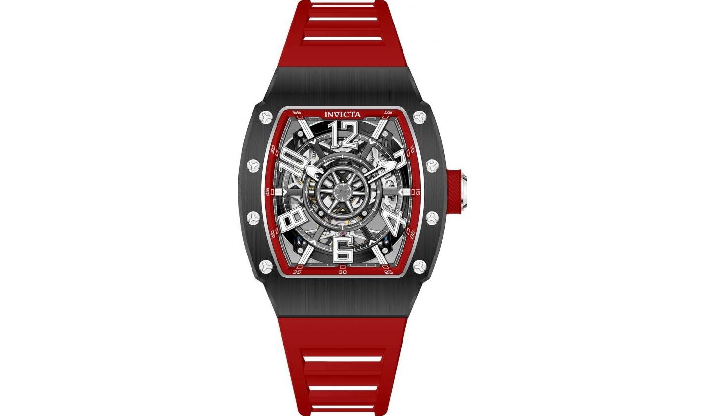 Мужские часы Invicta 69514 S1 Rally Automatic 2802 Dial, цвет: Красный — фото 1