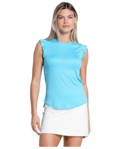 Женский топ Lucky In Love Bring It on Ribbed Tennis, цвет: Белый