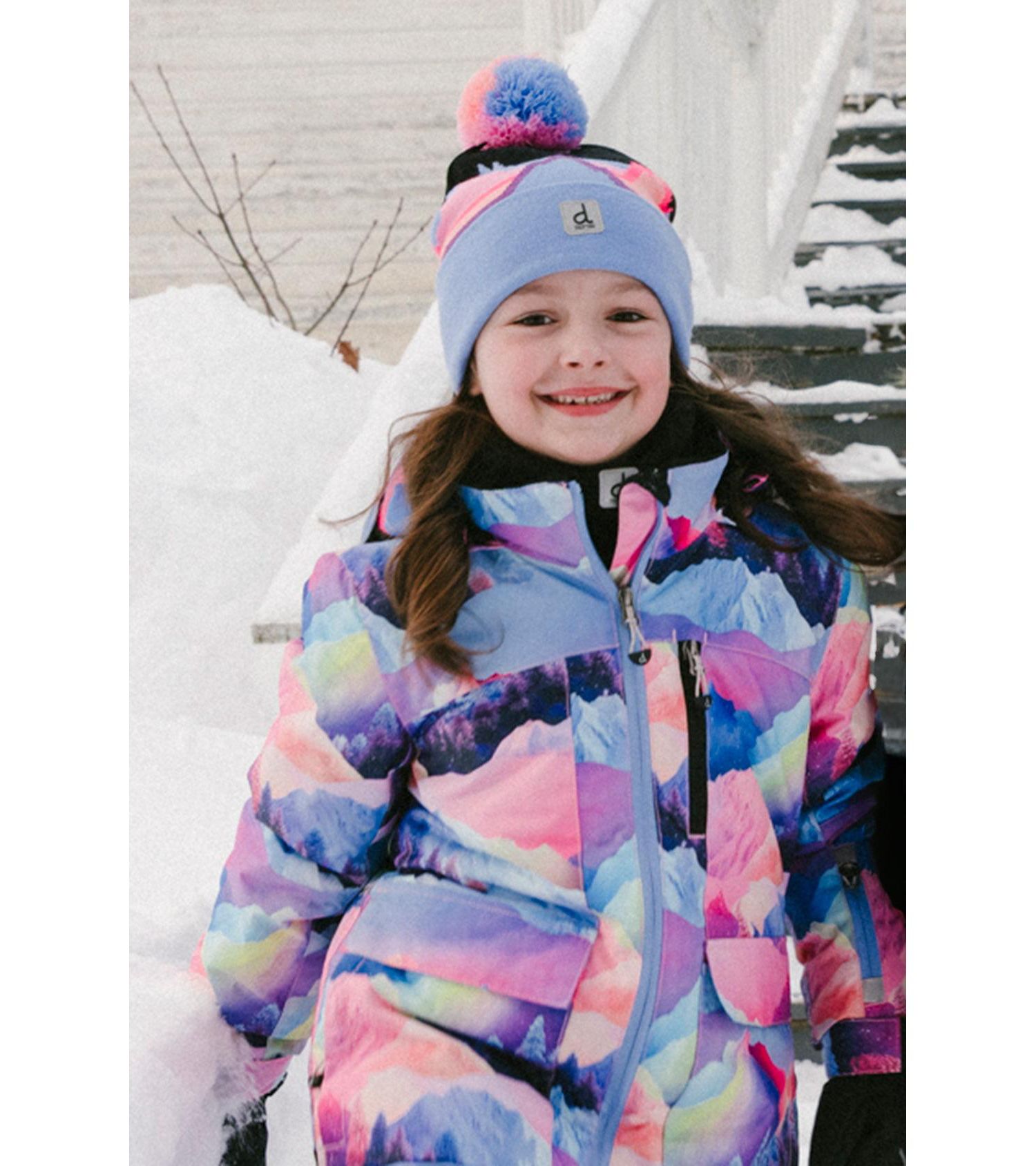 Little and Big Girl's (6-14) Two Piece Play Snowsuit