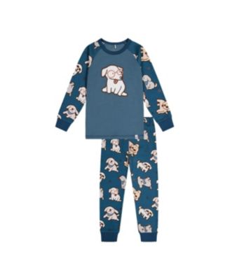 Little and Big Boy (6 - 12) Cotton Two-Piece Pajama Set