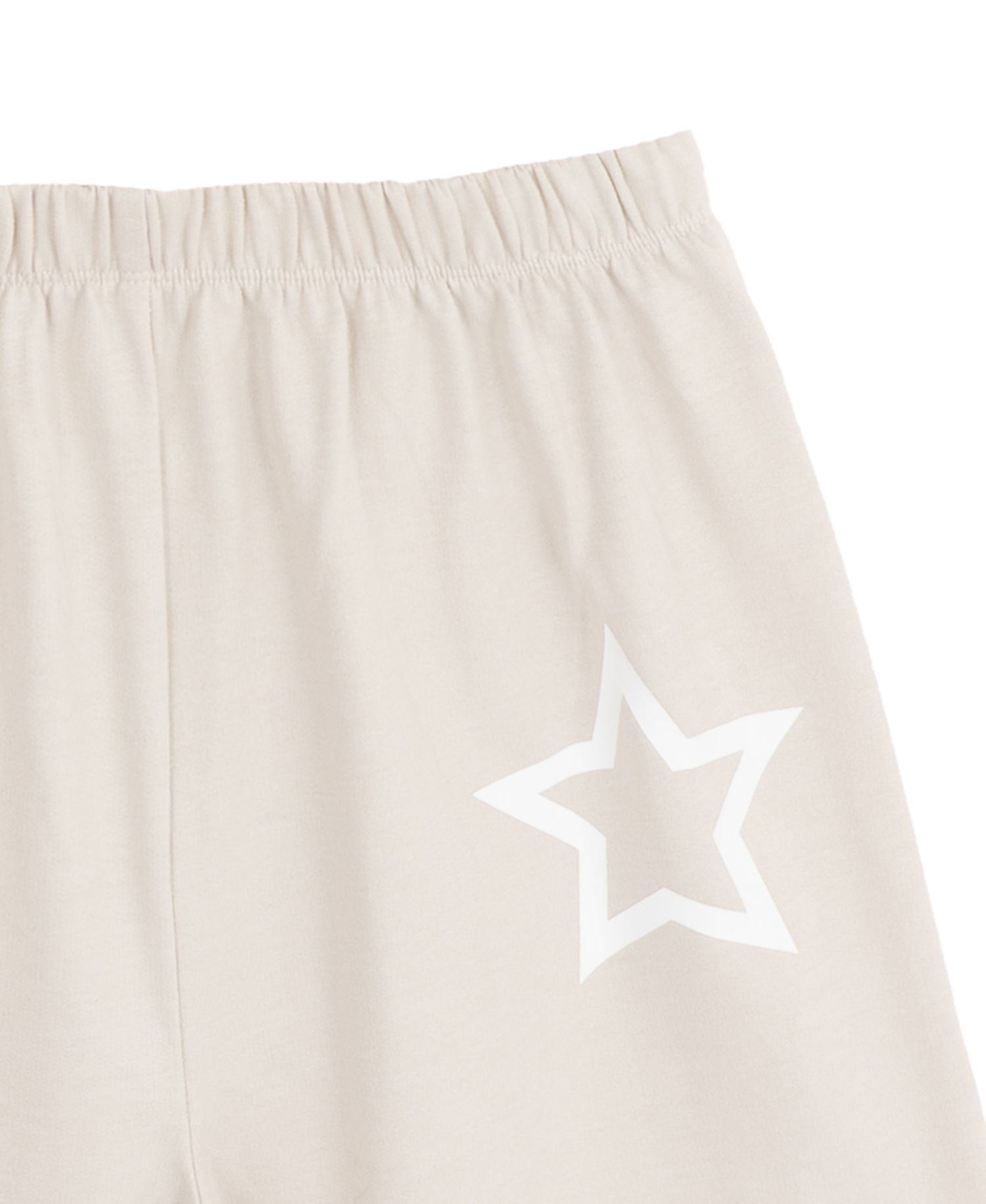 Girls' 7-12 Long-Sleeve Gray Star Hoodie and Pants, 2-Piece set