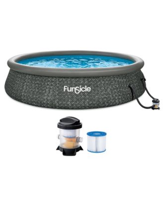 14' x 36" QuickSet Ring Top Above Ground Swimming Pool 