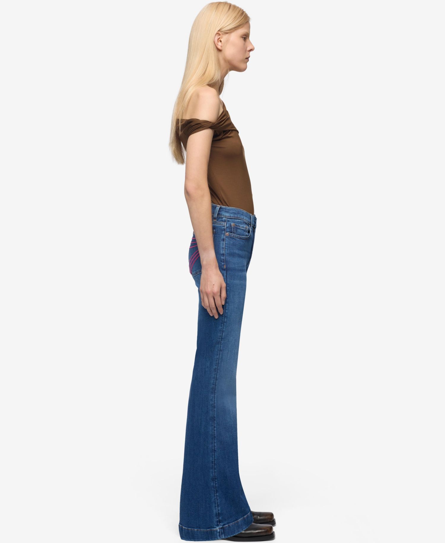 Women's Dojo Tailorless Mid-Rise Flare Jeans