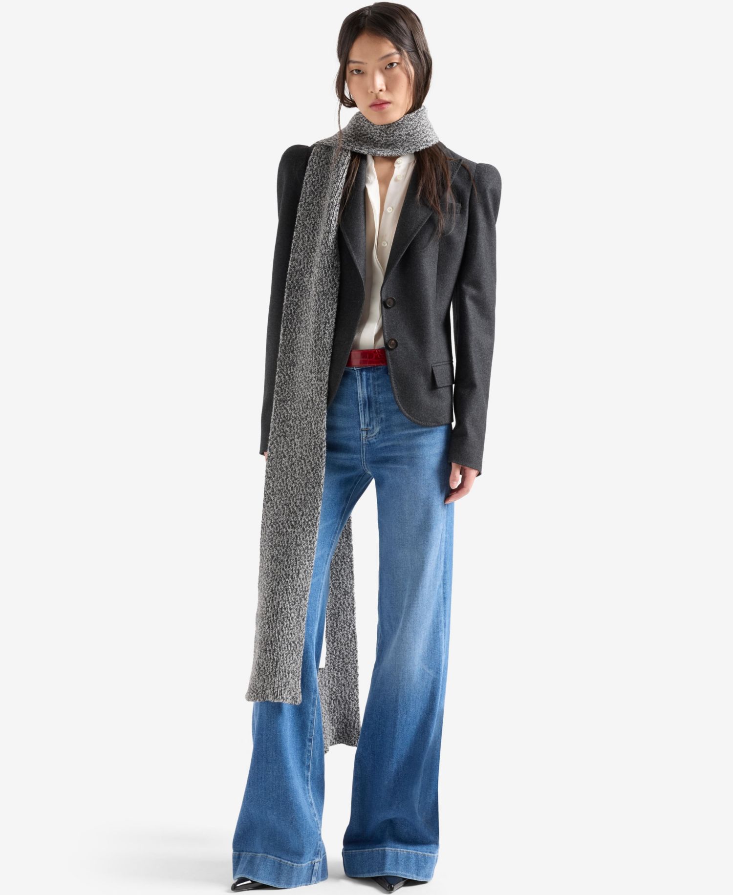 Women's Modern Dojo High-Rise Wide-Leg Flare Jeans