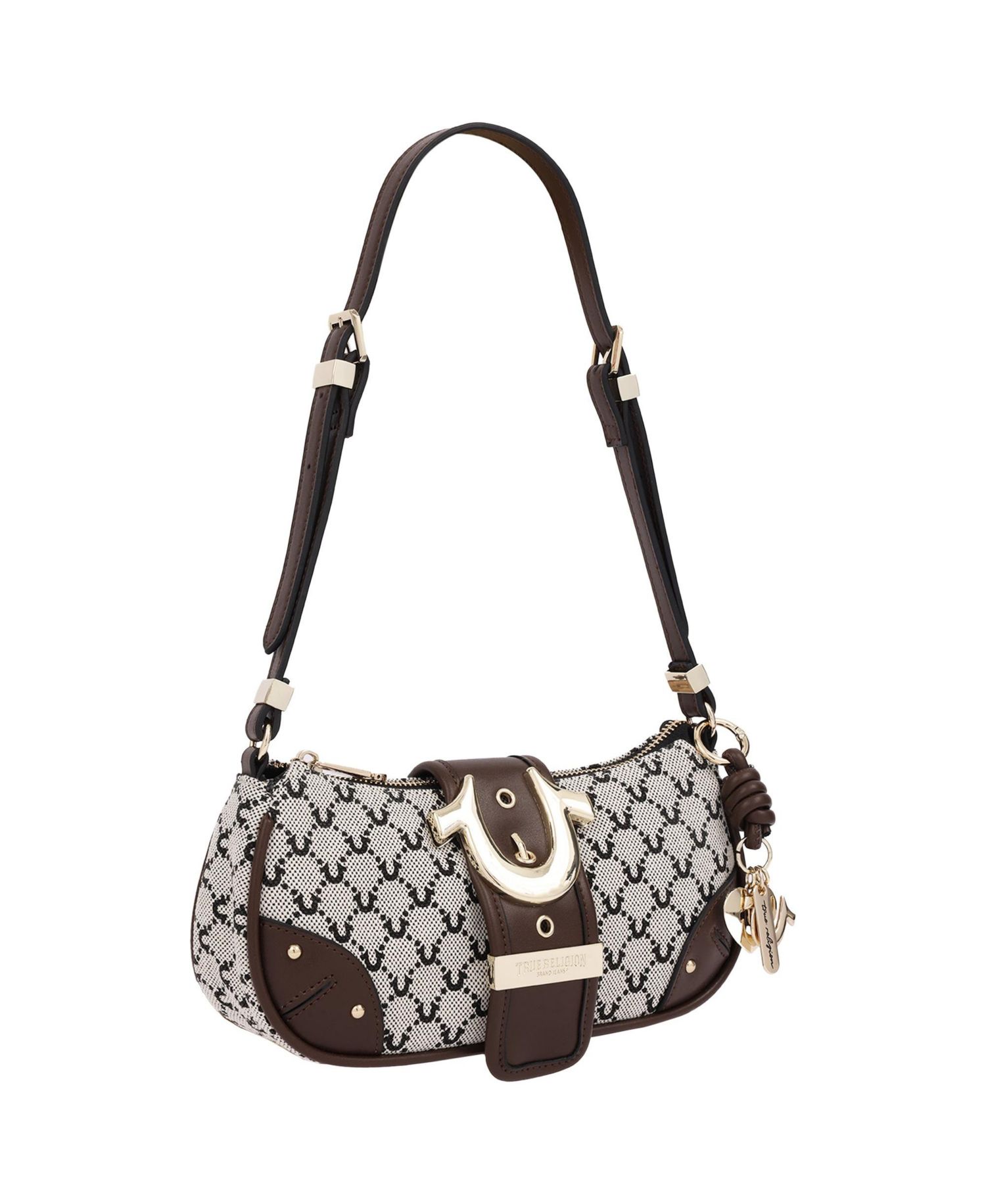 Multi-Strap Denim Shoulder Bag