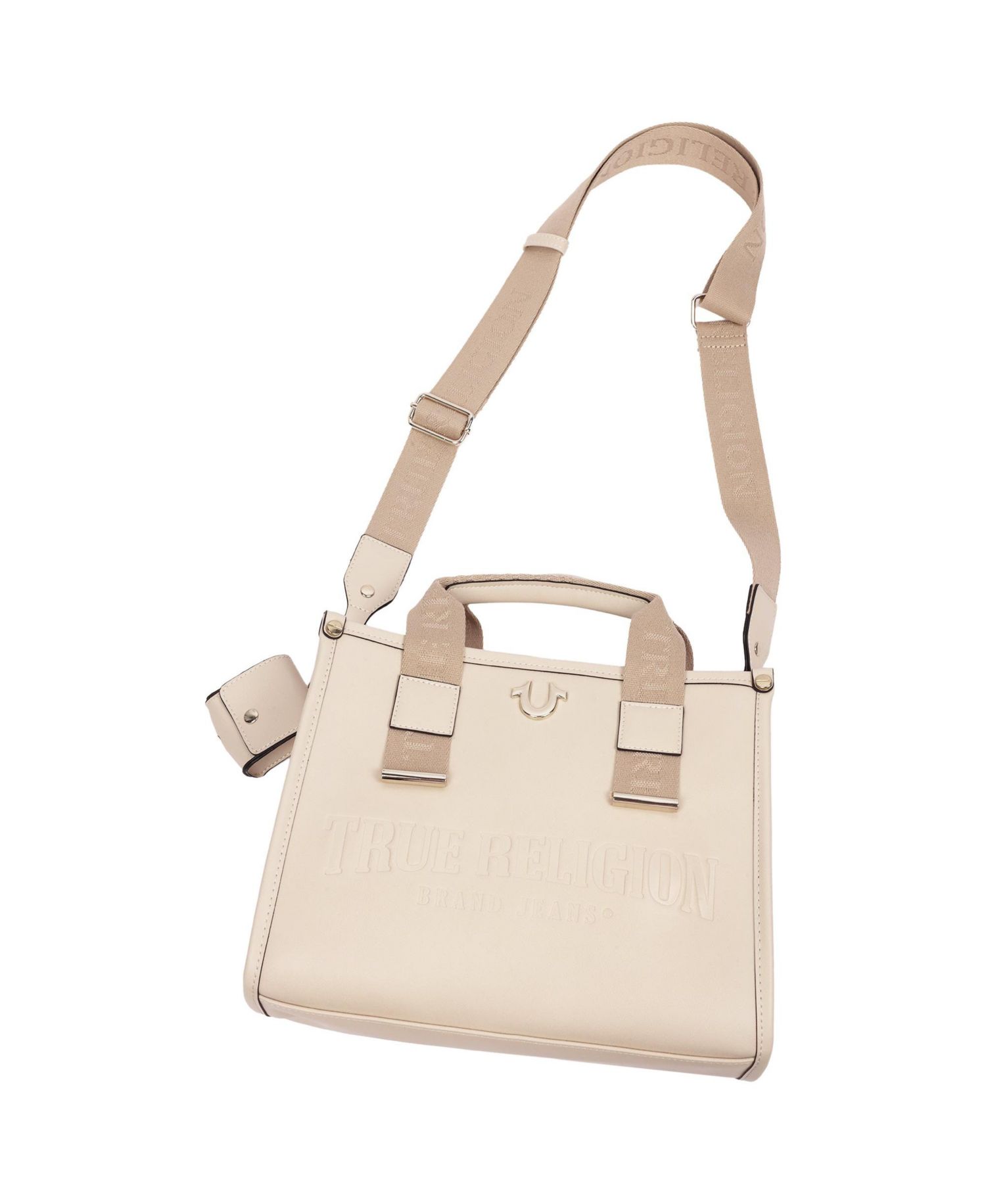 Multi-Strap Denim Shoulder Bag