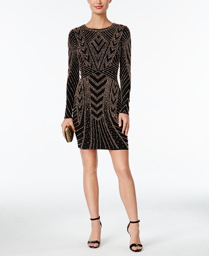 Beaded bodycon dress online