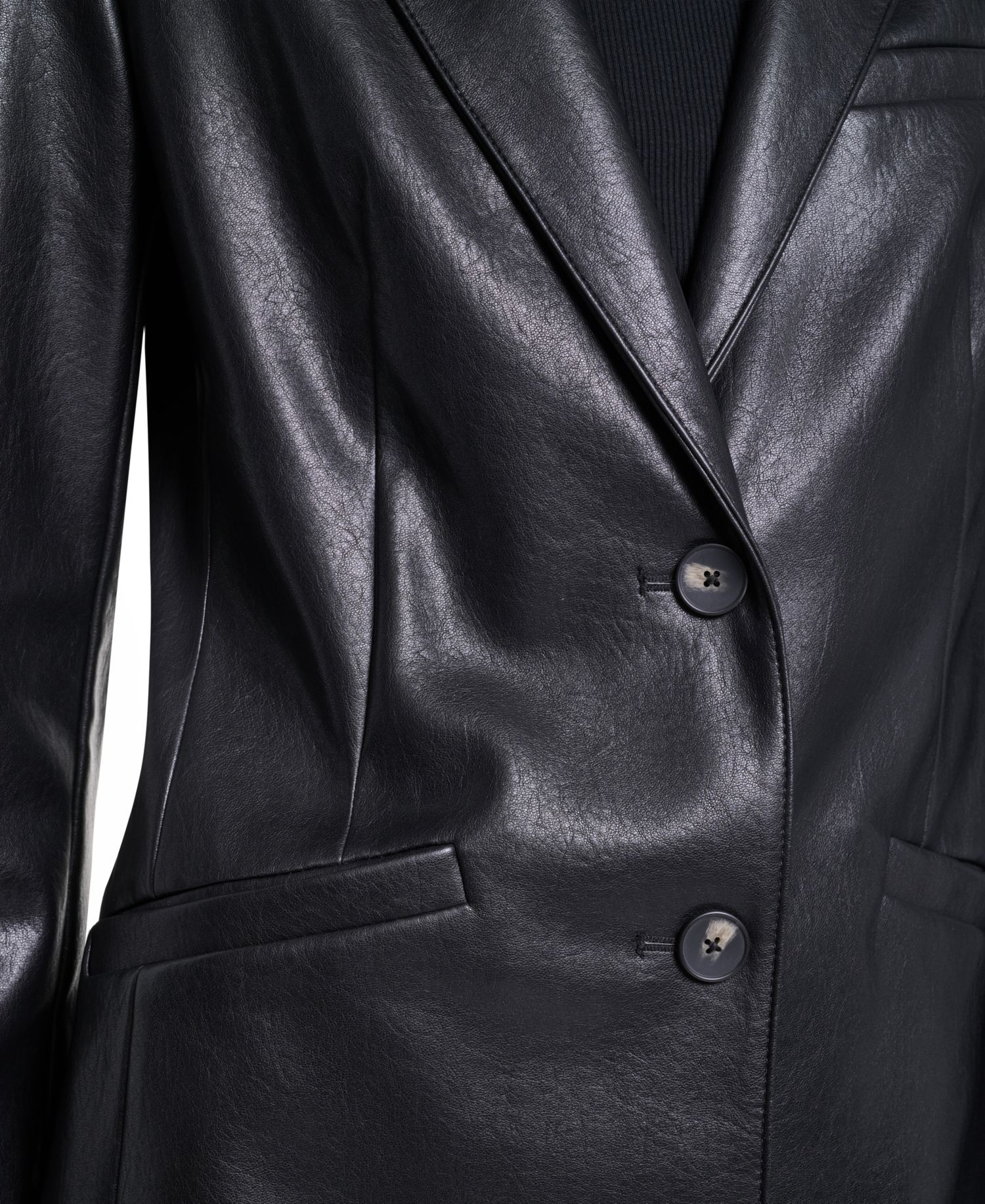 Women's Laydown Collar Single-Breasted Blazer