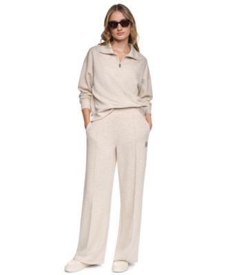 Women's High-Rise Wide-Leg Pant with Pintucks