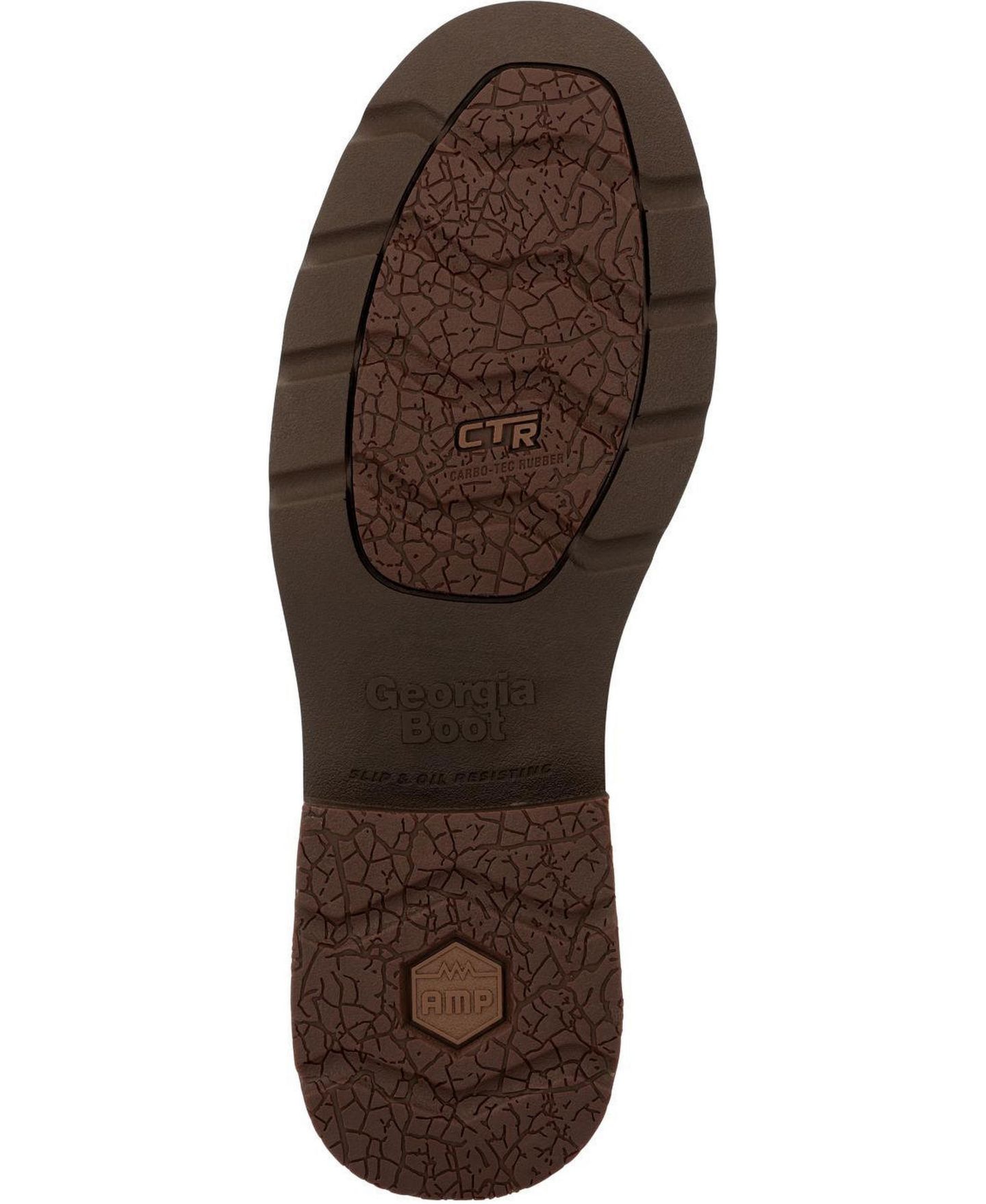 Мужские ботинки GEORGIA BOOT Core 37 Farm and Ranch Round Toe Lacer, цвет: Рыжевато-коричневый — фото 4