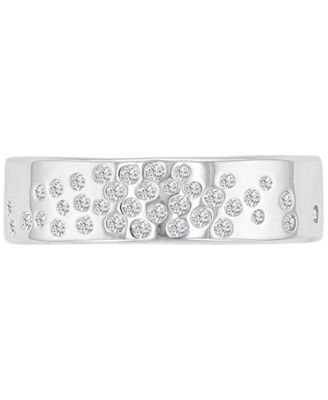 14k Gold-Plated Daily Wear Crystal Band Ring