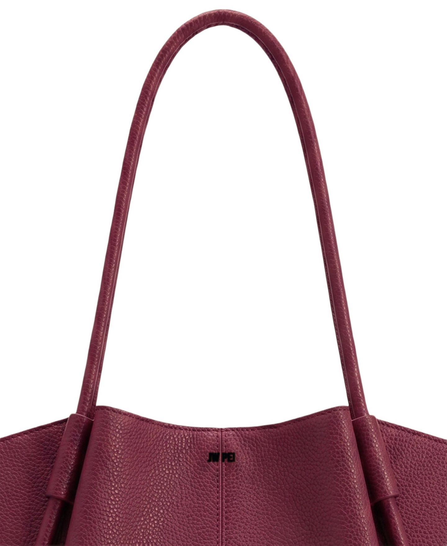 Женская сумка JW PEI Nala Wide Suede Handbag, цвет: Бордовый — фото 3