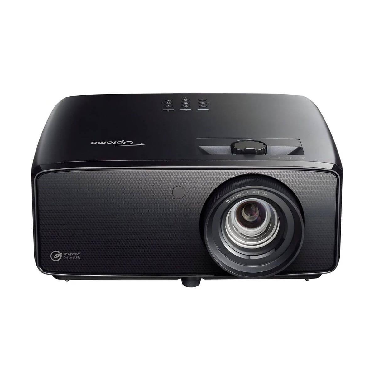 Optoma UHZ58LV 4K Uhd 3,000-Lumen Dual Laser Portable Projector - Black