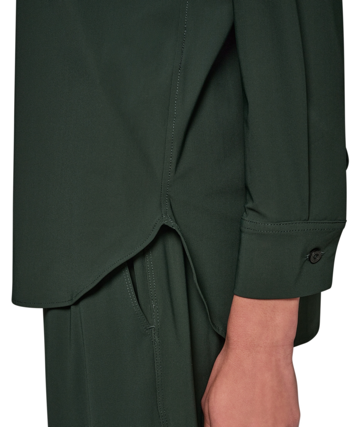 Donna Karan Weekend Women's Long-Sleeve Button-Front Top