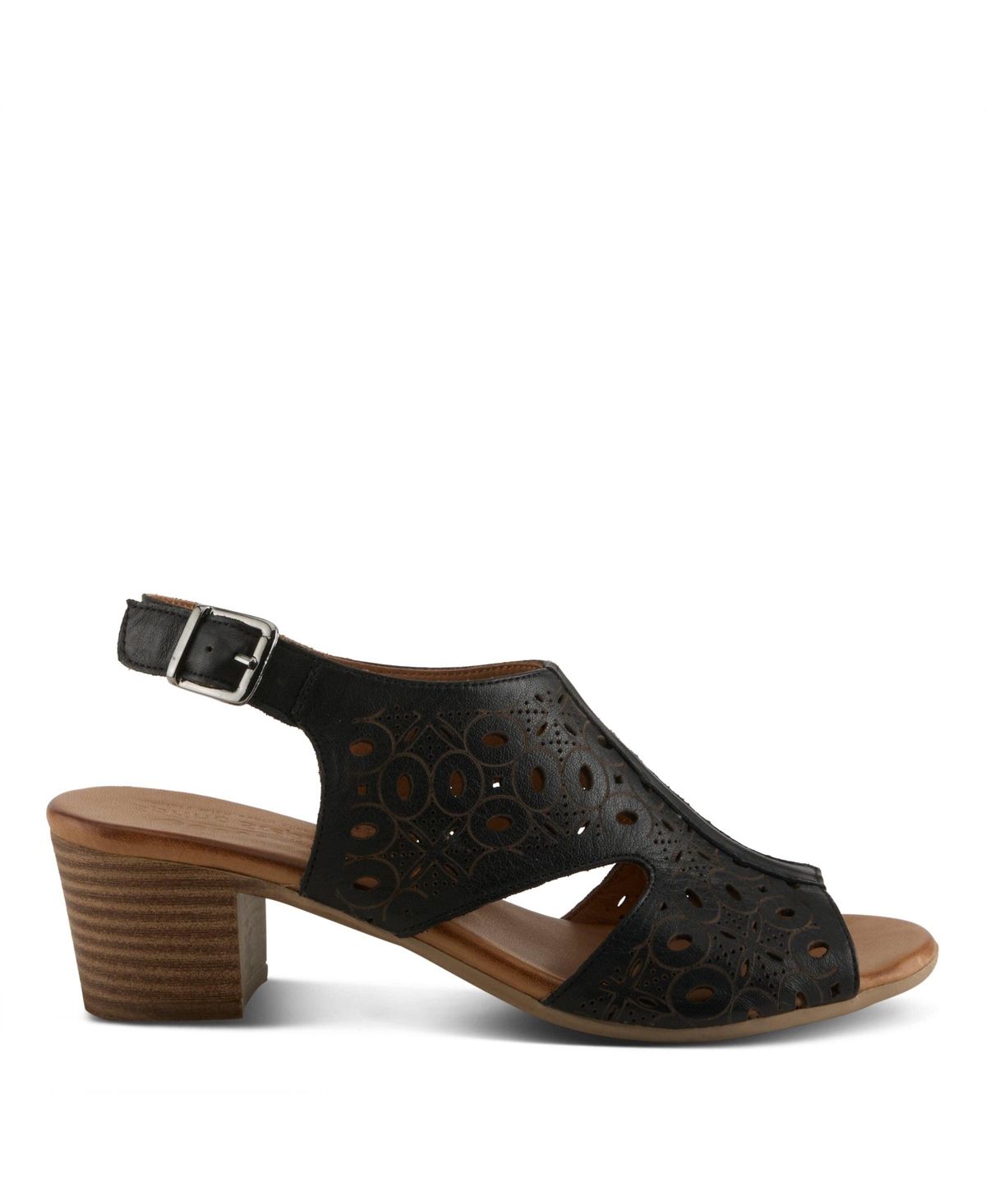 Spring Step Women's Kovach Slingback Sandal with Buckle Closure