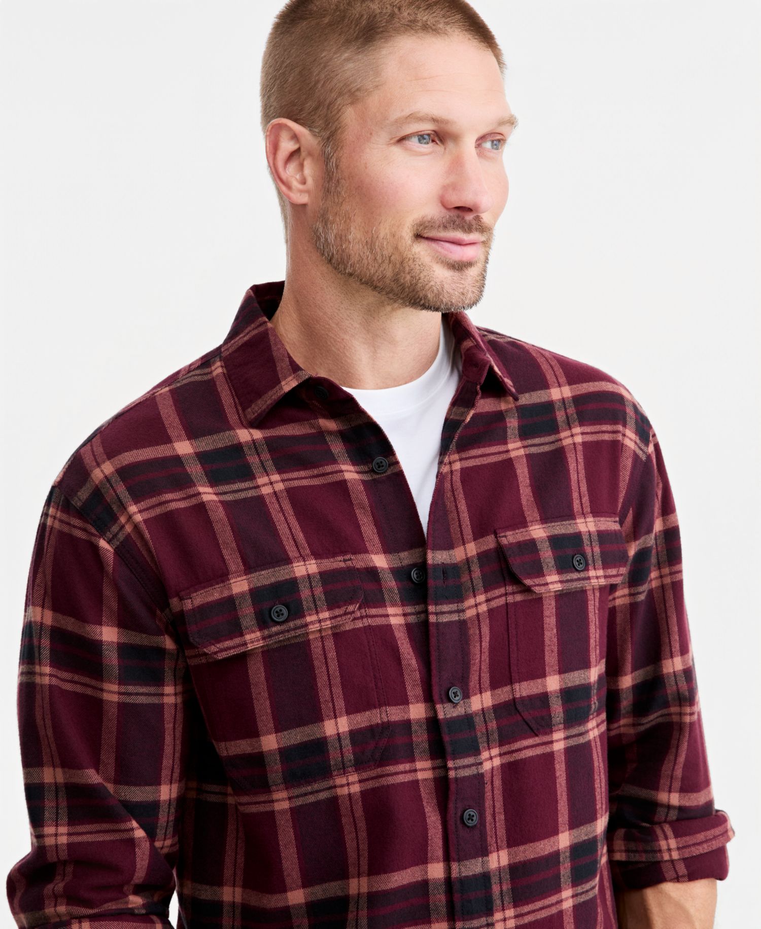 Men's Barry Plaid Flannel Shirt