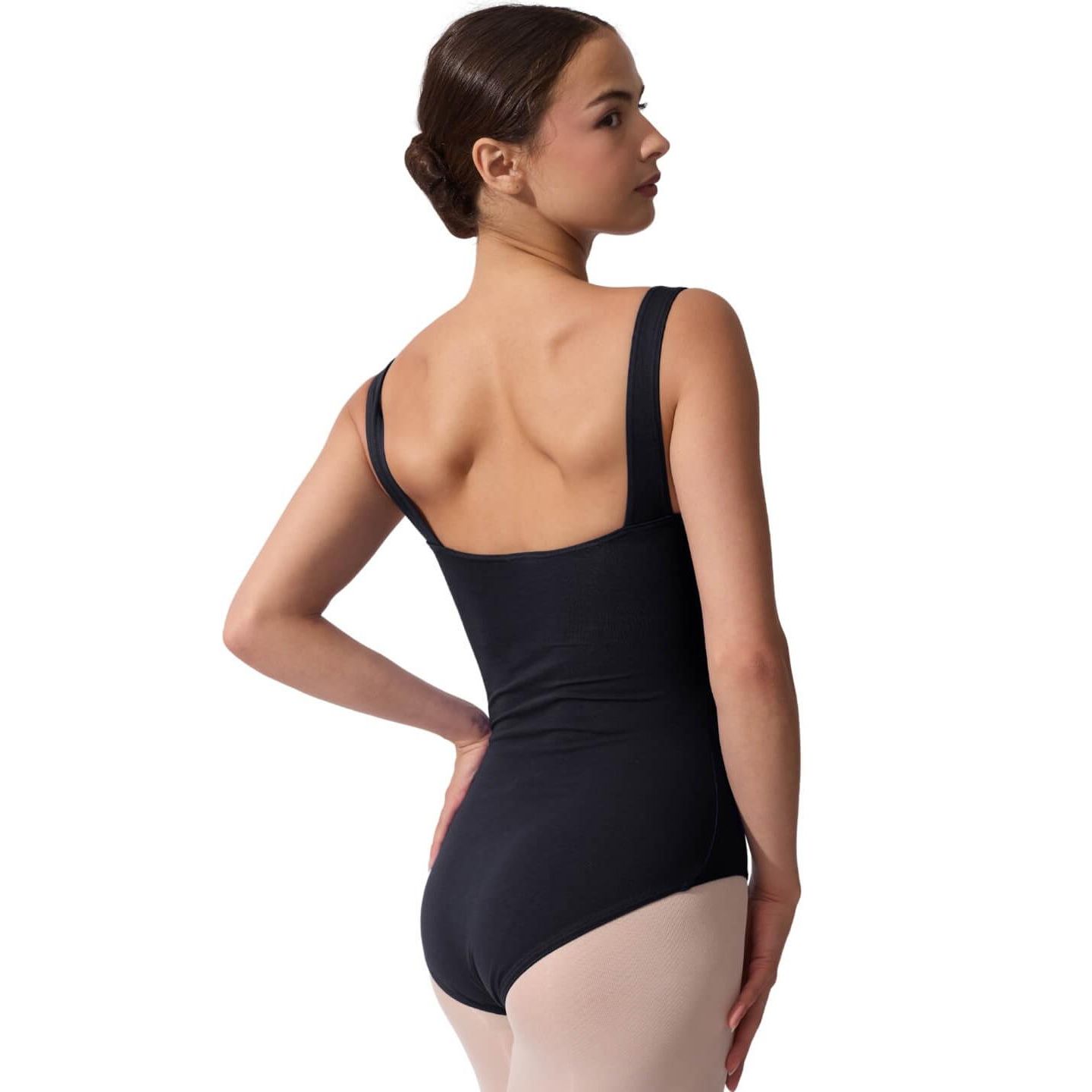 Женский топ Capezio Princess Tank Leotard, цвет: Чёрный — фото 4