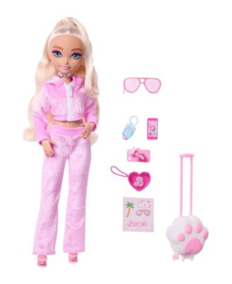 Dream Besties Weekend Getaway Malibu 12.75" Fashion Doll with 7 Travel-Themed Accessories