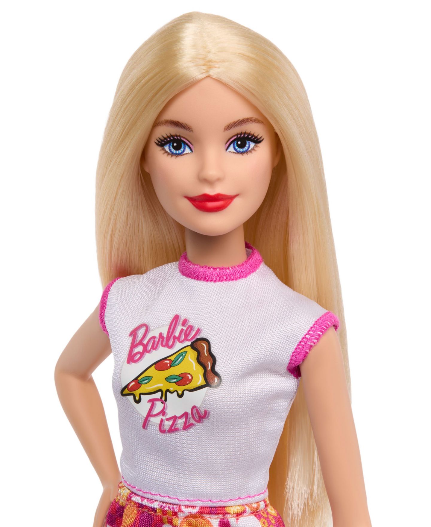 Игровой набор Barbie Pizza Shop для приготовления пиццы, 25 аксессуаров, от 3 лет — фото 5