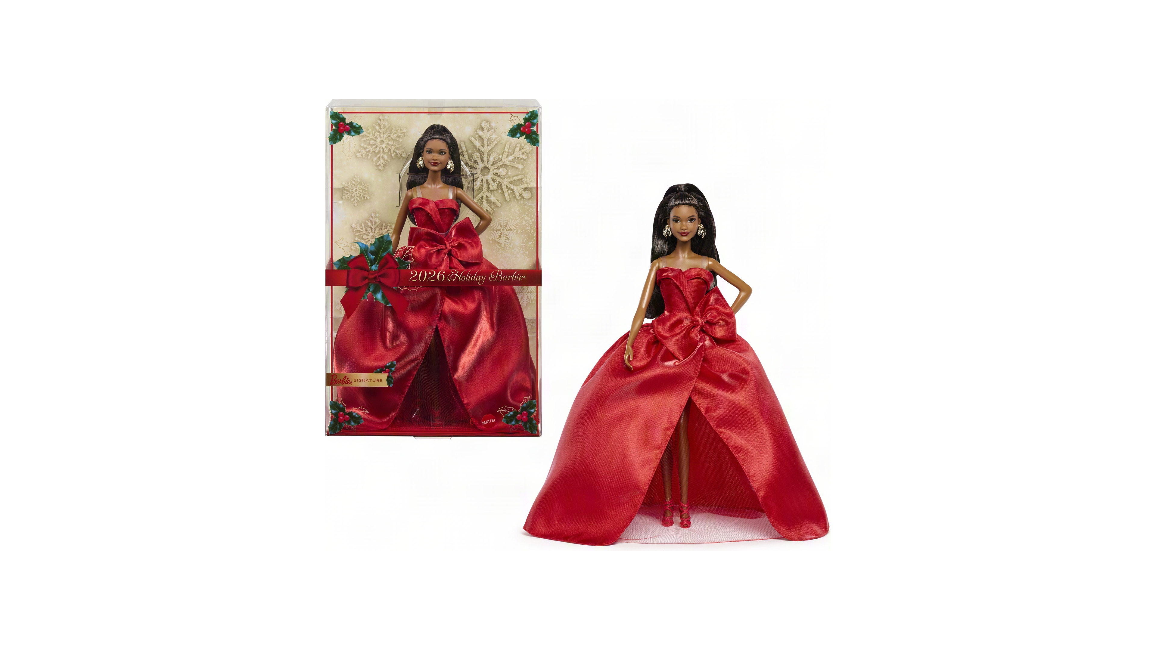 Barbie 2026 Holiday 13" Collectible Fashion Doll, Ages 6+