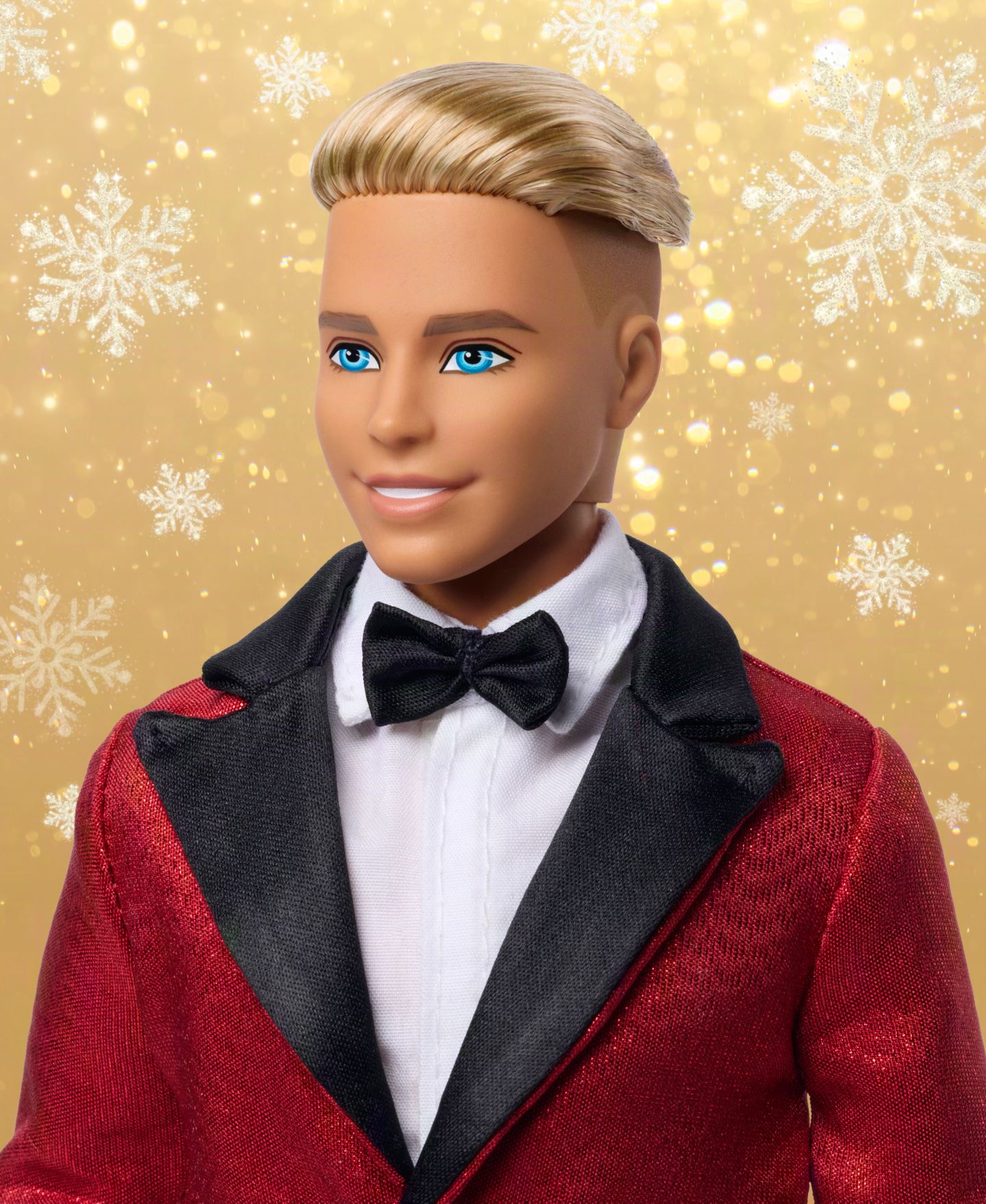 Детская кукла Barbie Signature 2026 Holiday Blonde Ken 13" Collectible Fashion Doll — фото 6