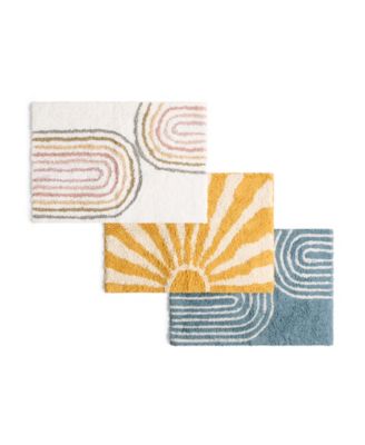 Modern Cotton Bath Mats