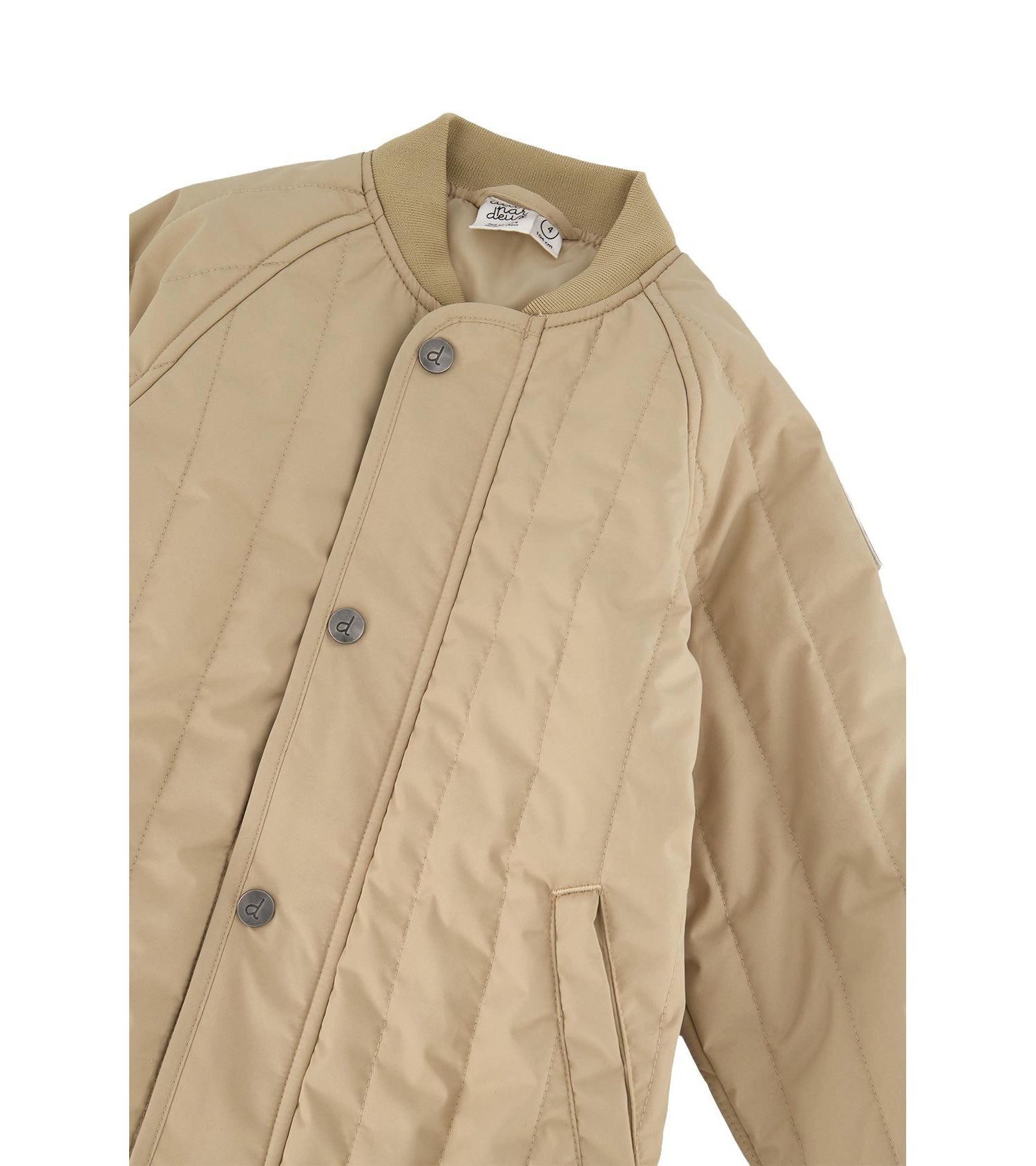 Little and Big Unisex (6 - 14) Quilted Raglan Sleeve Jacket