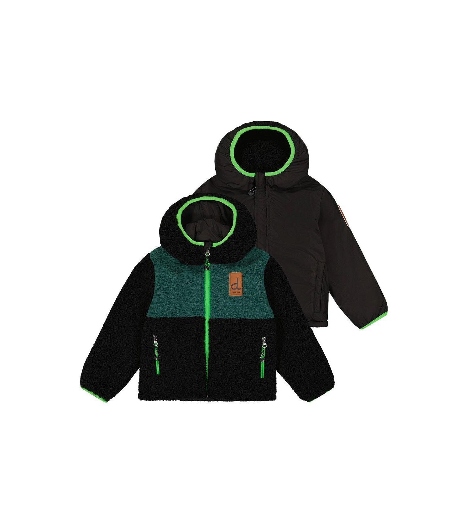 Little and Big Boy 6 -14 Reversible Mid-Season Jacket