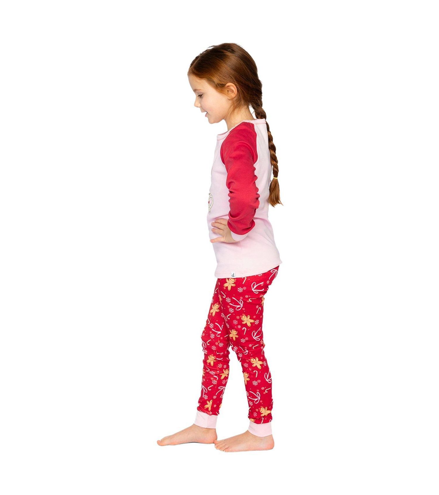 Little and Big Girl (6 - 12) Cotton Two-Piece Pajama Set