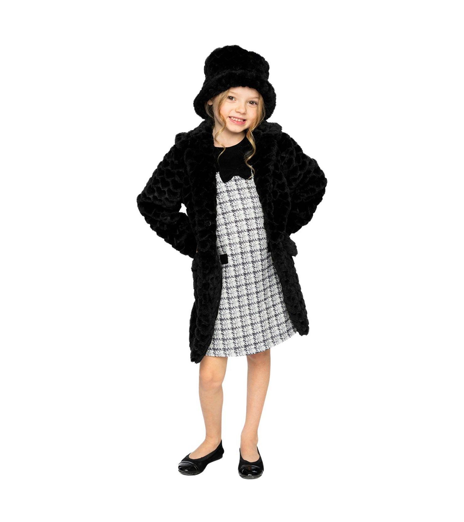 Toddler Girl ( 2-3 4-5 ) Faux Fur Long Coat