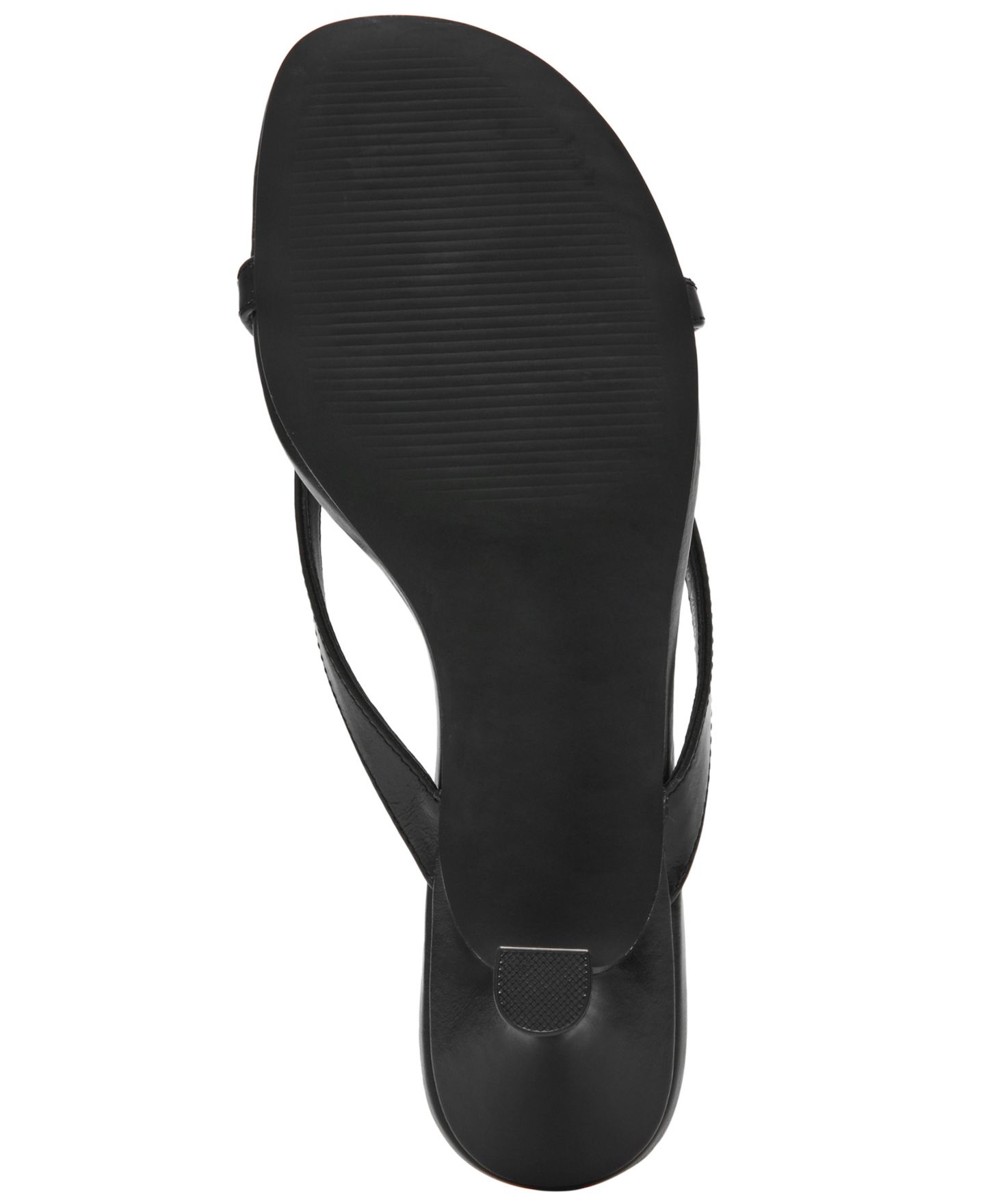Женские сандалии Steve Madden Brienna Strappy Kitten Heel, цвет: Чёрный кожаный — фото 5