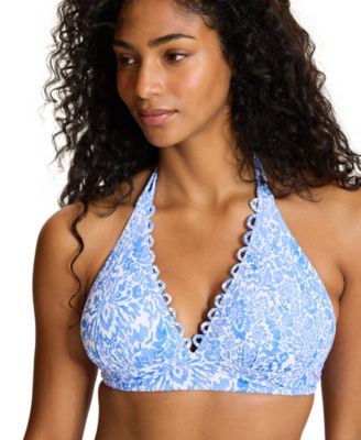 Women's Reversible V-Neck Tie-Back Swim Top