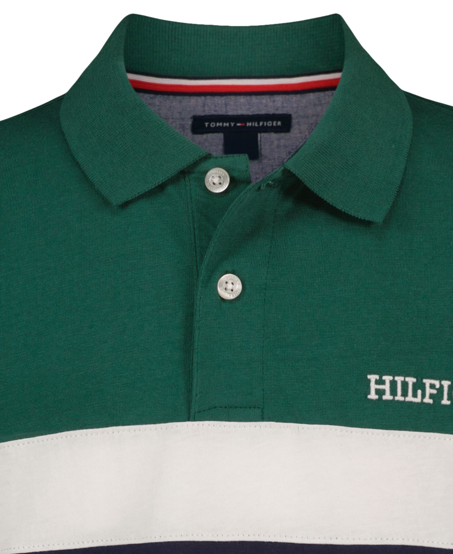 Boys' 2T-7 Paneled Short-Sleeve Polo Shirt