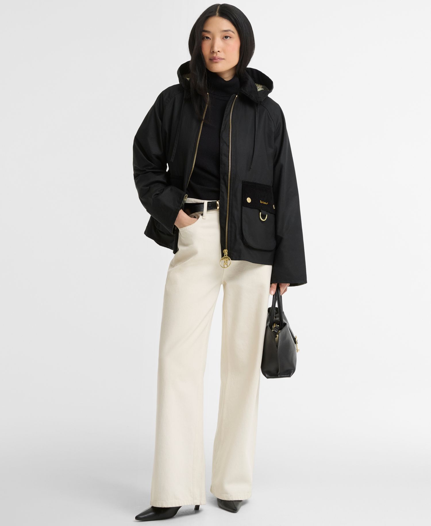 Women's Carville Hooded Wax Jacket
