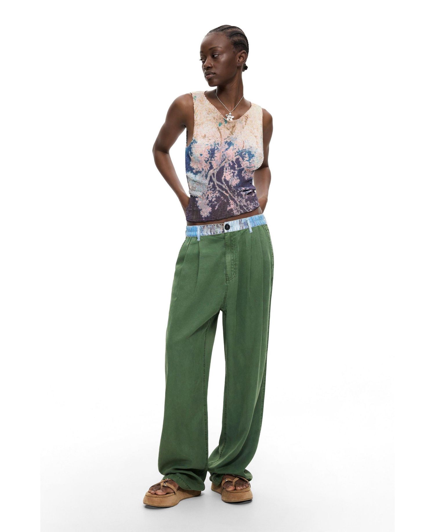 Women's Tencel Combination Trousers