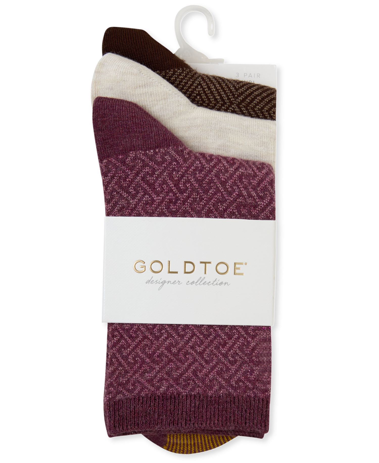 Women's Convertible Ribbed Short Crew Socks, 3-Pack