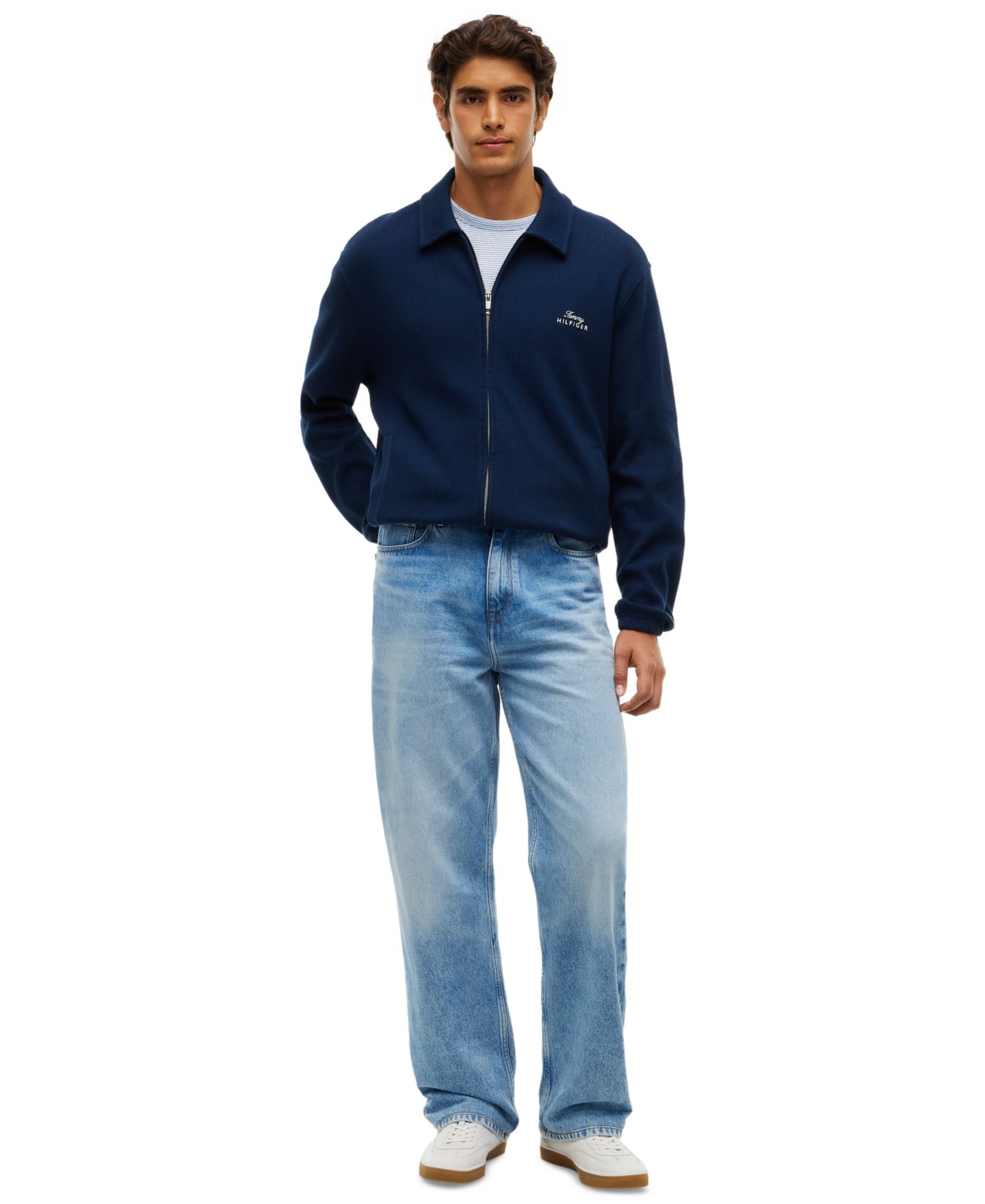 Мужские джинсы Tommy Hilfiger River Relaxed-Fit, цвет: Индиго — фото 2