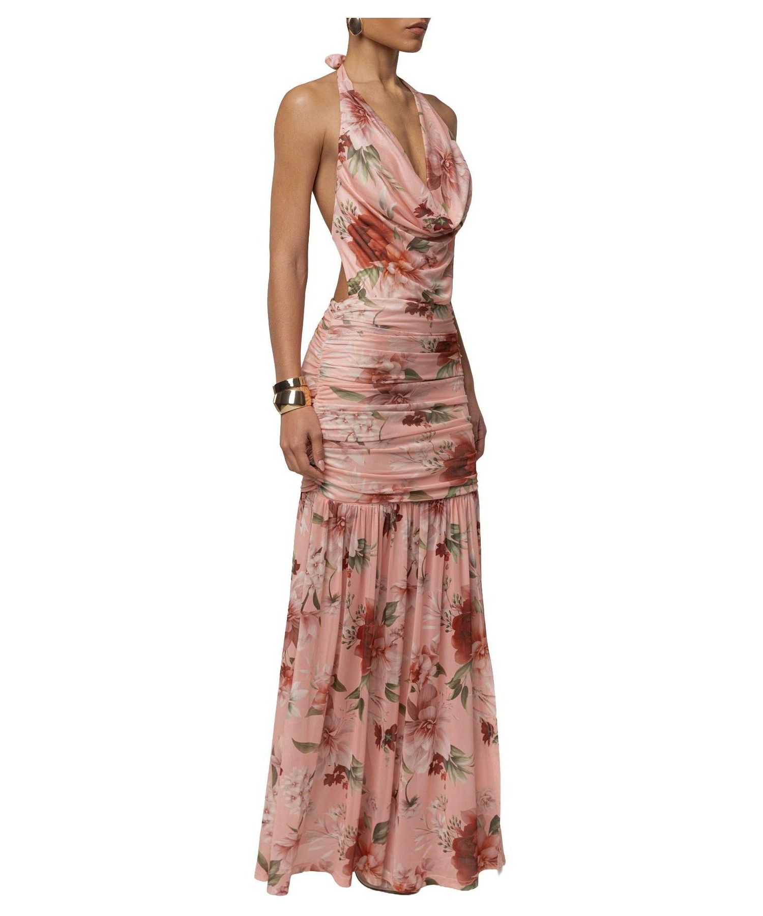 Women's Petals And Poetry Maxi Dress