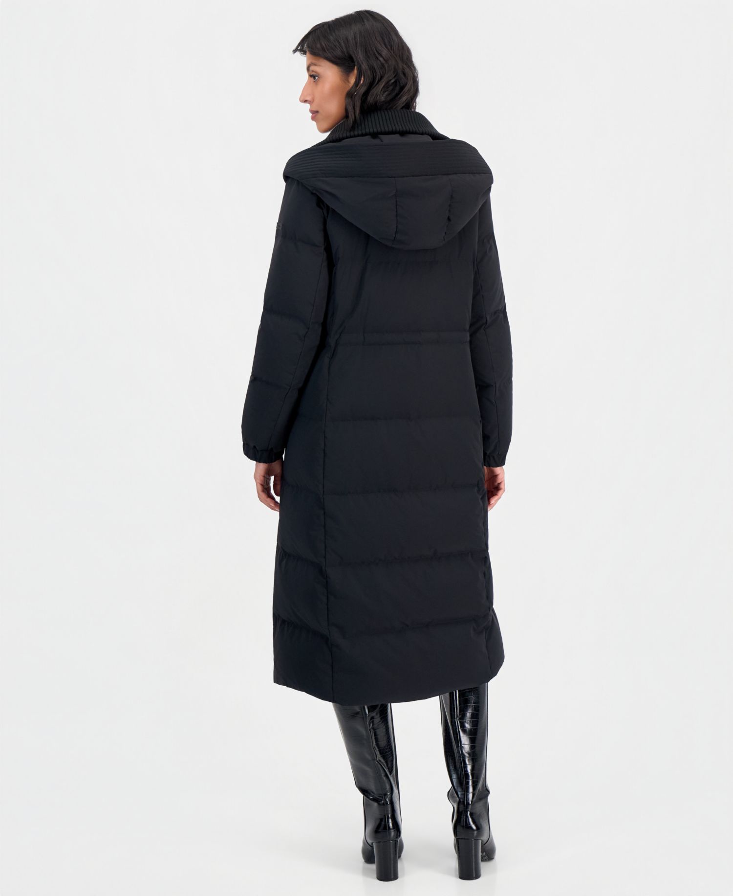 Women's Hooded Down Maxi Puffer Coat