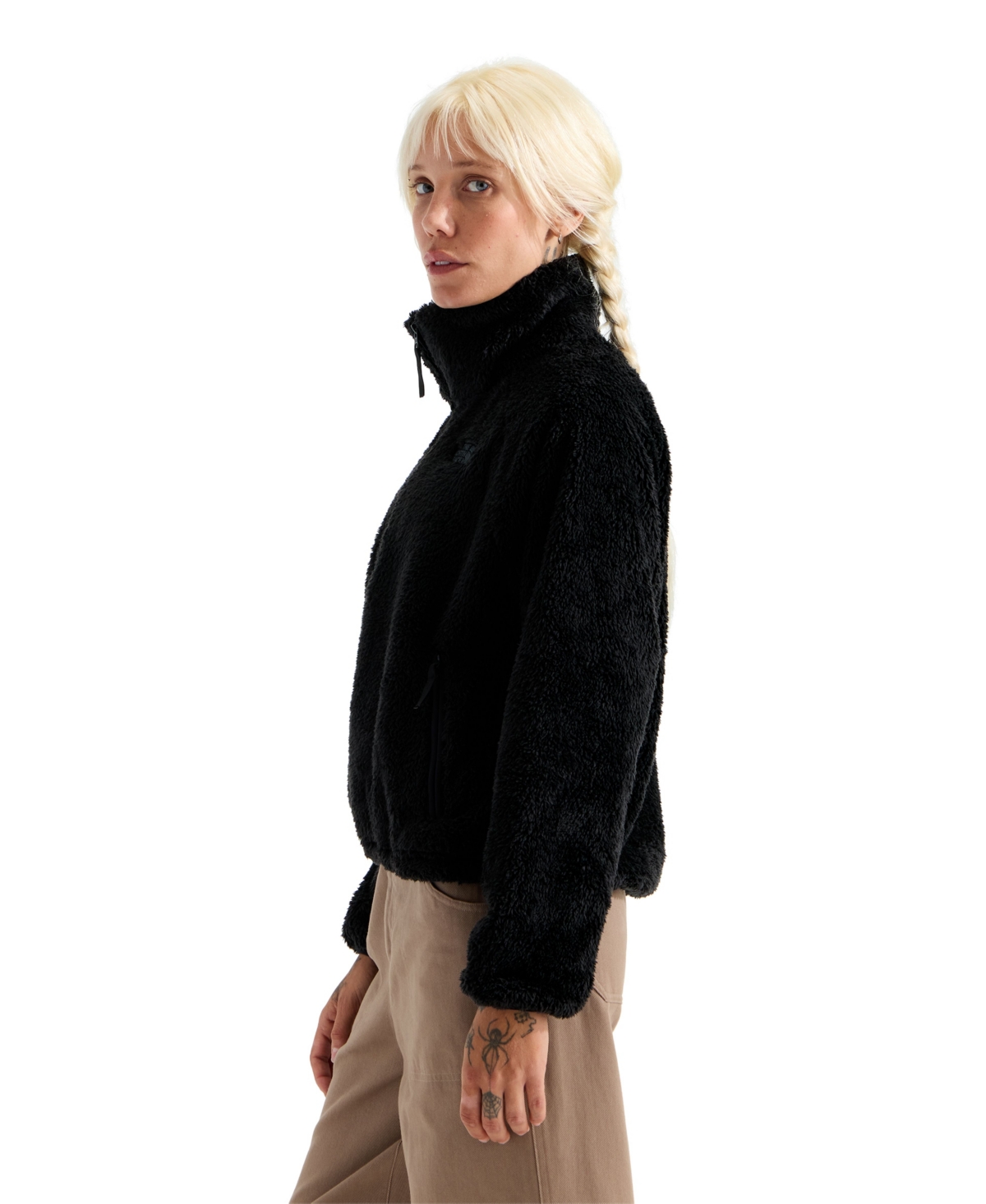 The North Face Women's Osito Evolve Half-Zip Fleece Stand Collar Jacket