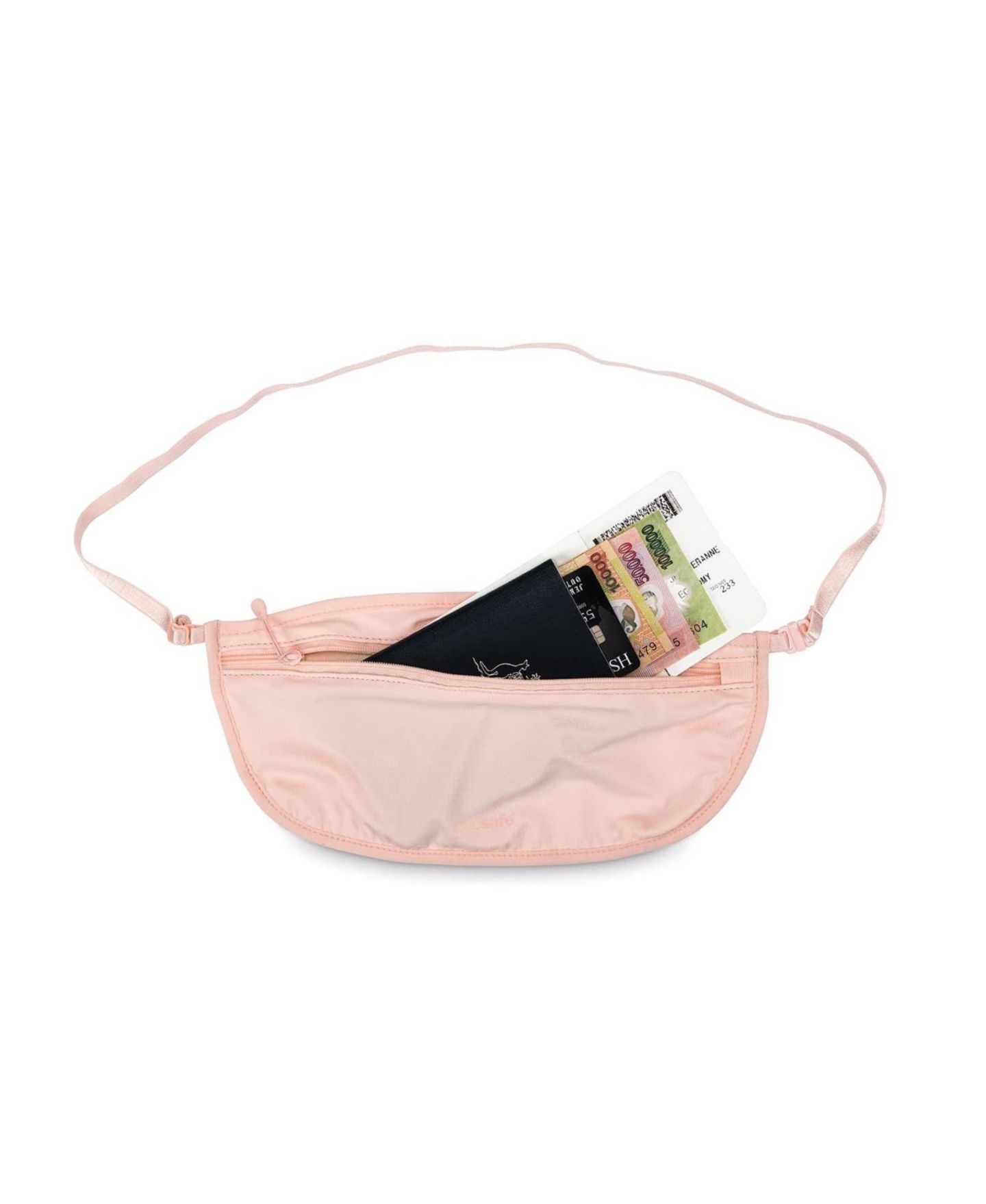 Женская сумка Pacsafe Coversafe S100 Secret Waist Band, цвет: Орхидея розовый — фото 2