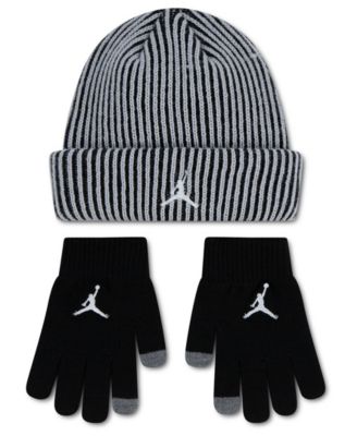 Boys' and Girls' 8-20 Tone Beanie and Gloves, 2-Piece Set
