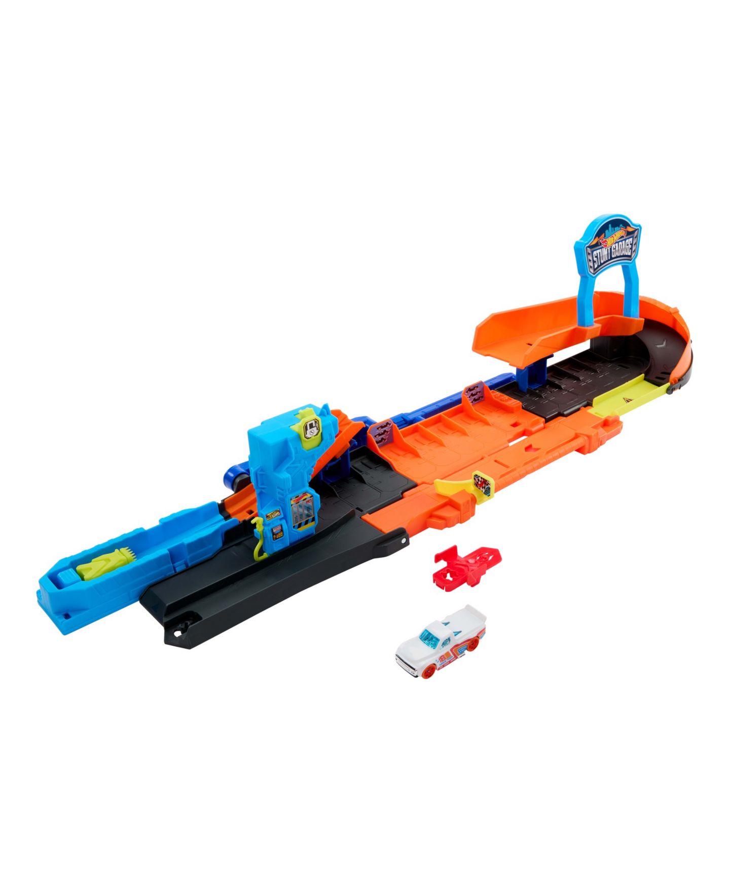 Детский игровой набор Hot Wheels City Transforming Stunt Garage Playset — фото 5