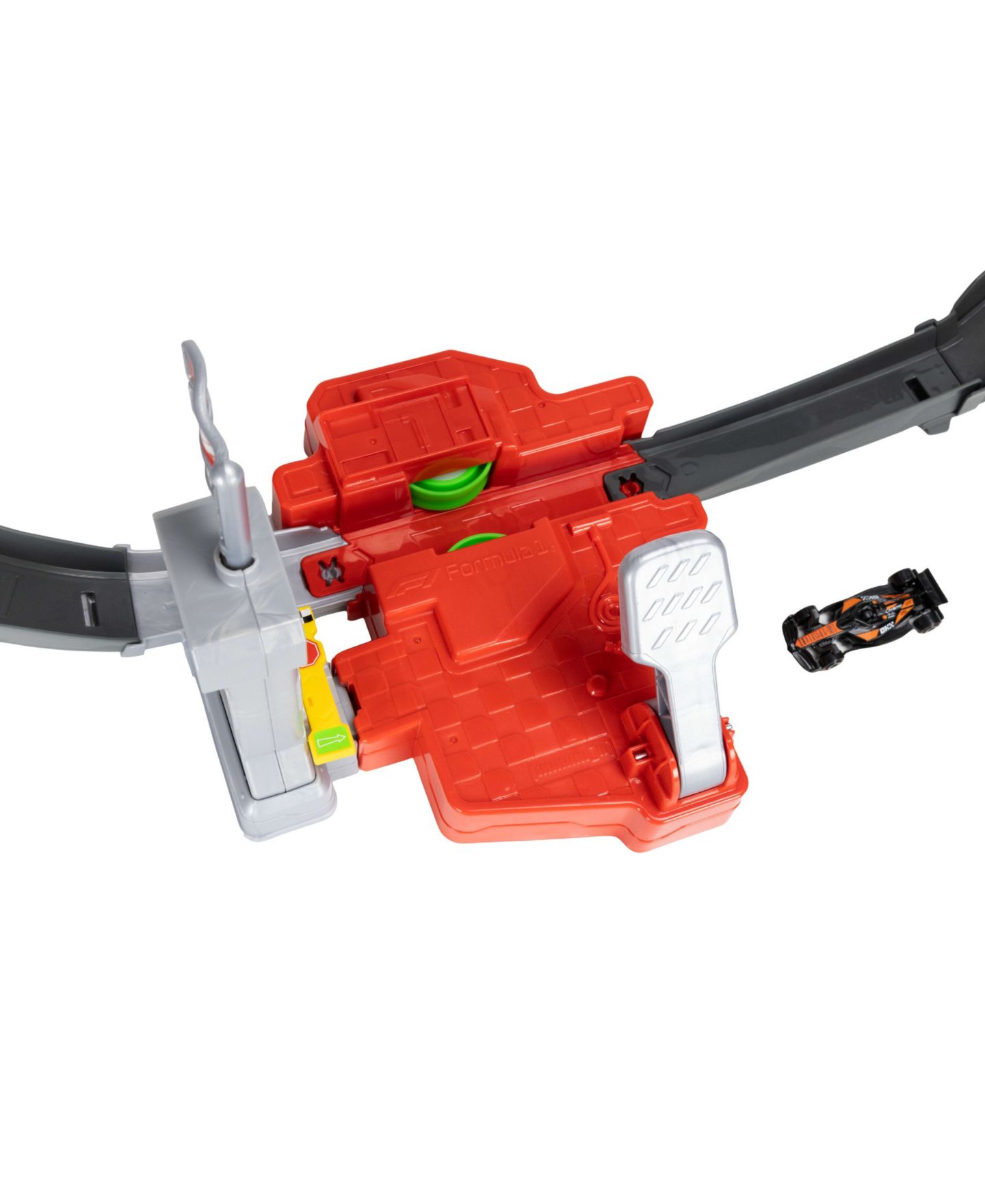 Детские игрушки Hot Wheels 1:64 Scale Formula 1 Sprint Race Circuit Track Set with 3 Die-Cast Cars — фото 3