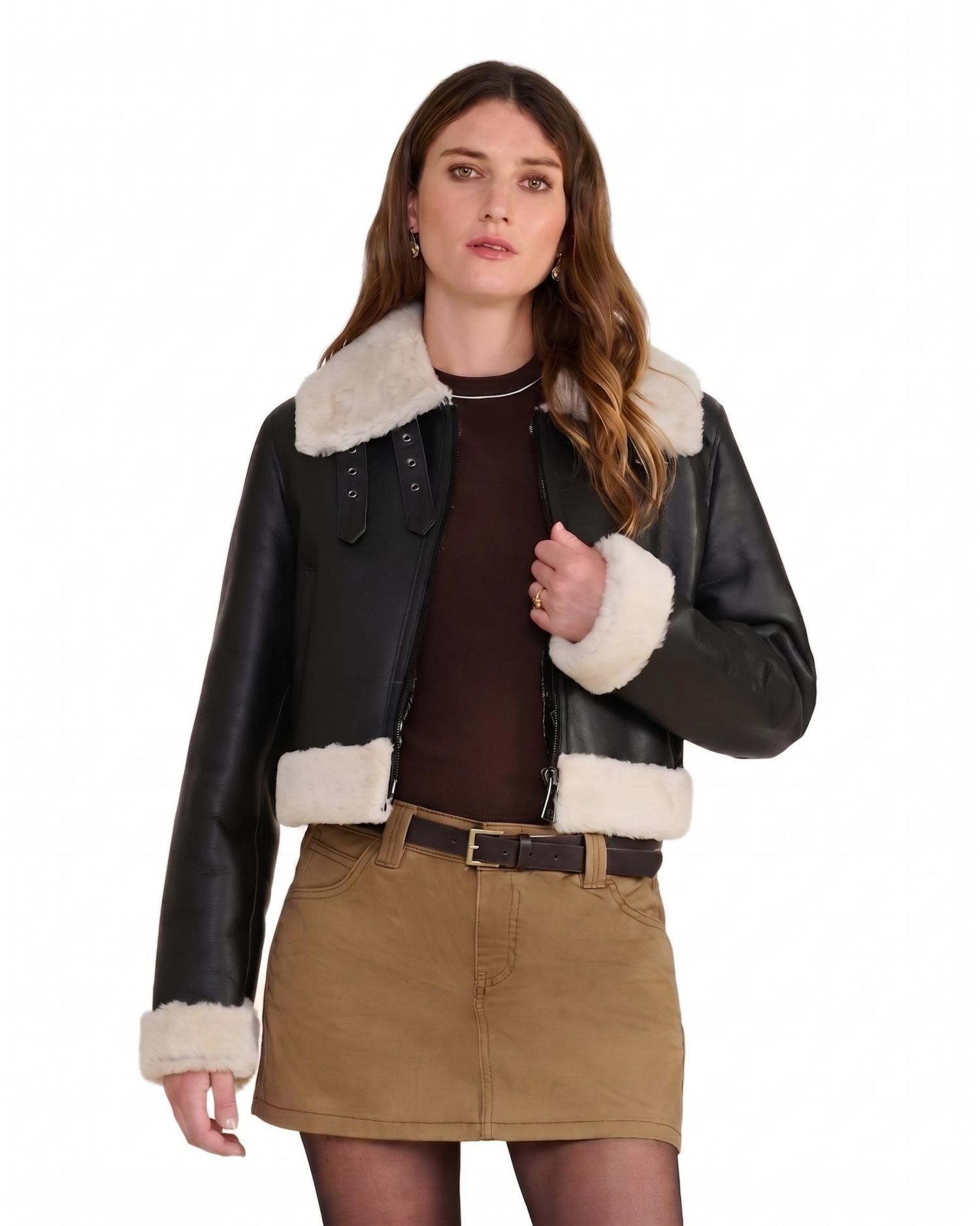Women's Emery Shearling Flight Jacket