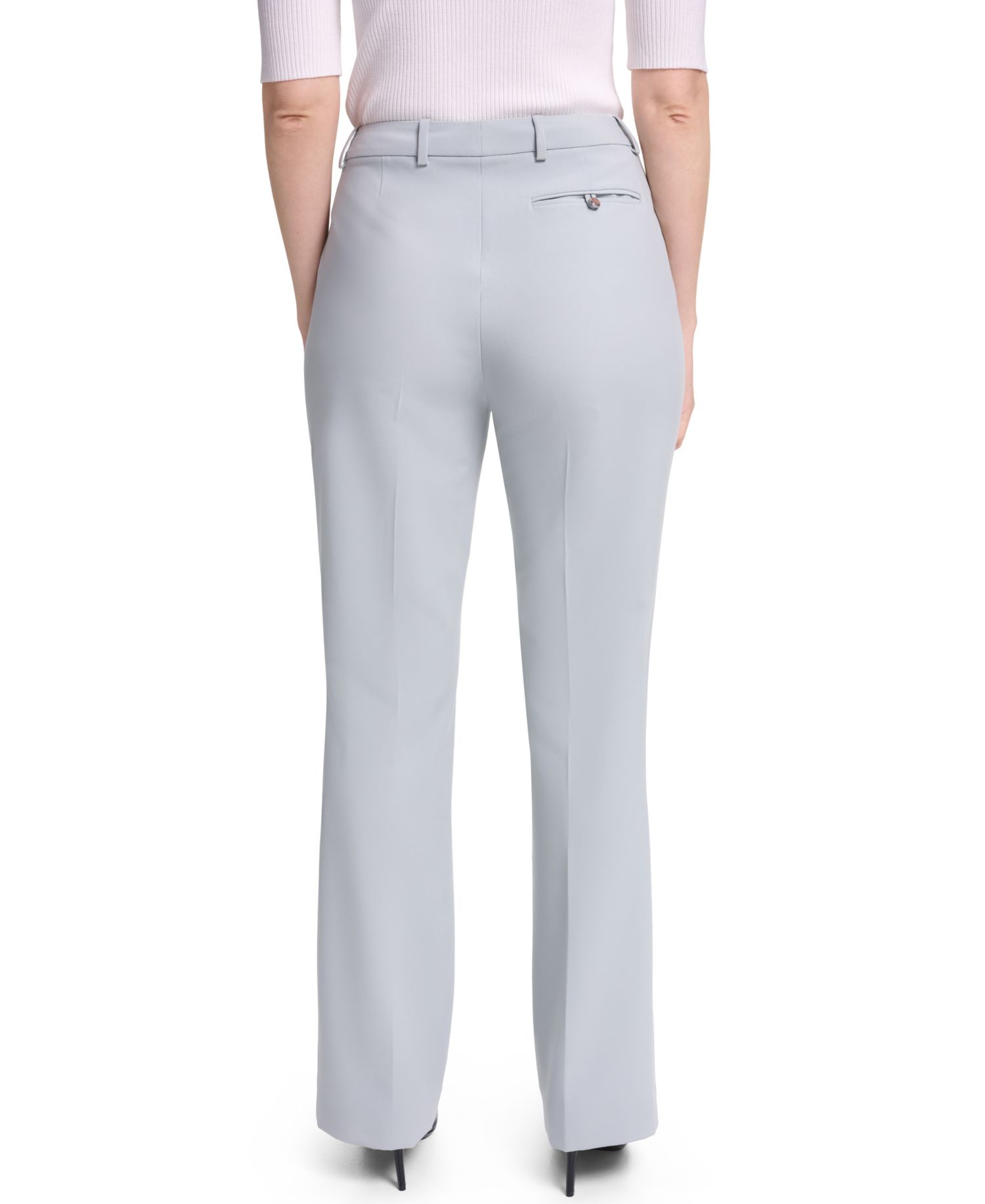 Women's High-Rise Straight-Leg Modern Fit Pants