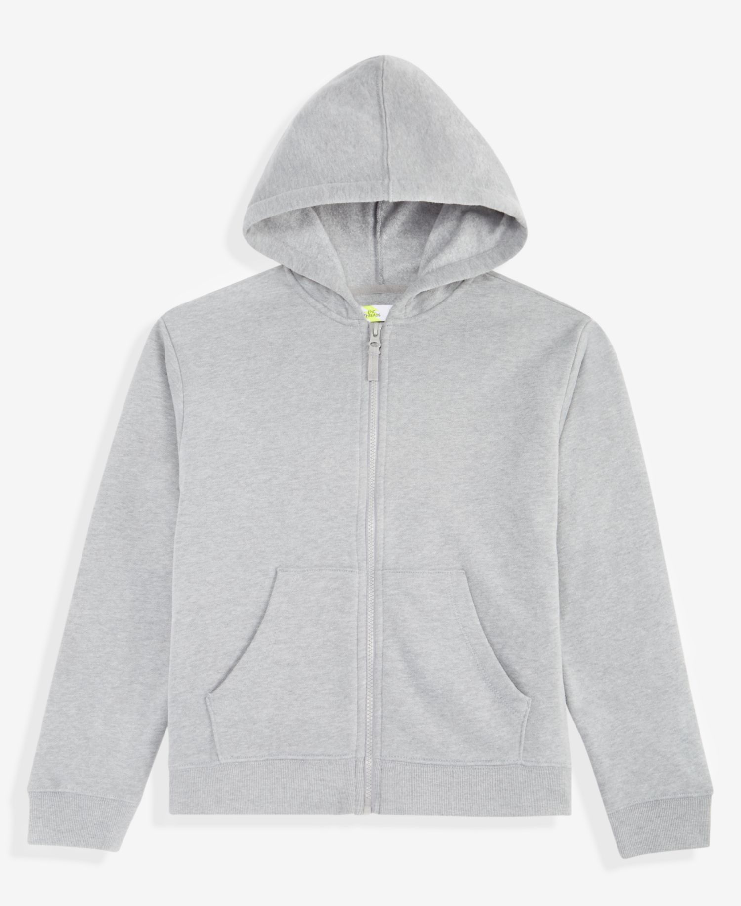 Boys' XS-XL Fleece Zip-Up Hoodie