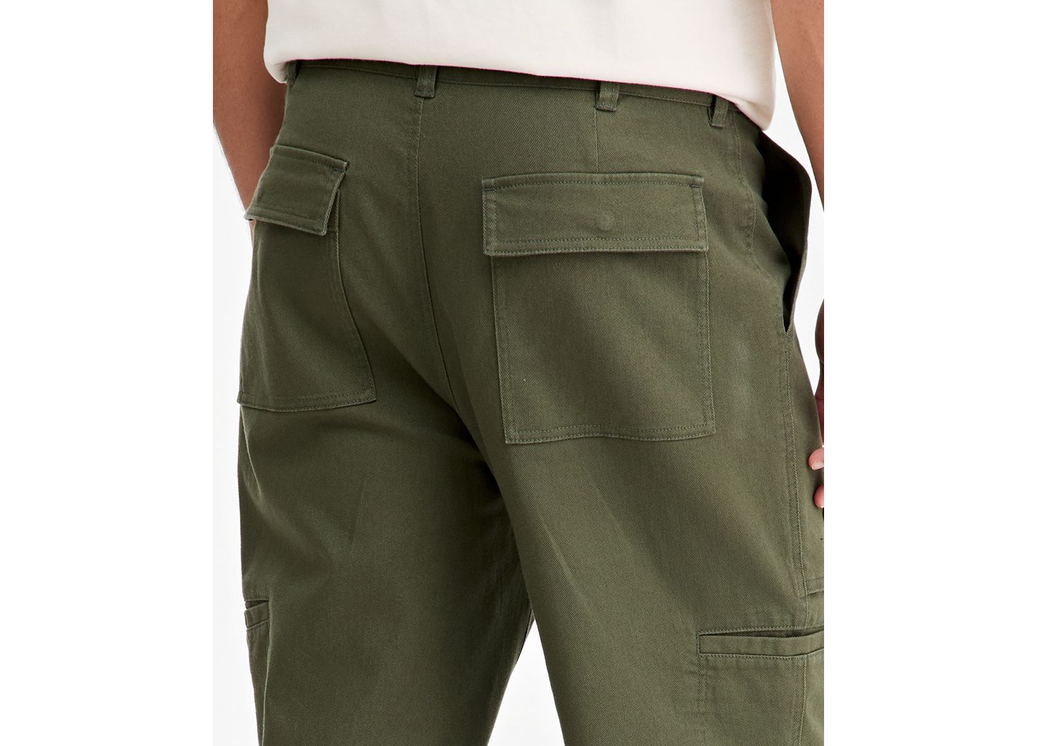 Men's Relaxed-Fit Hammer-Loop Twill Field Pants
