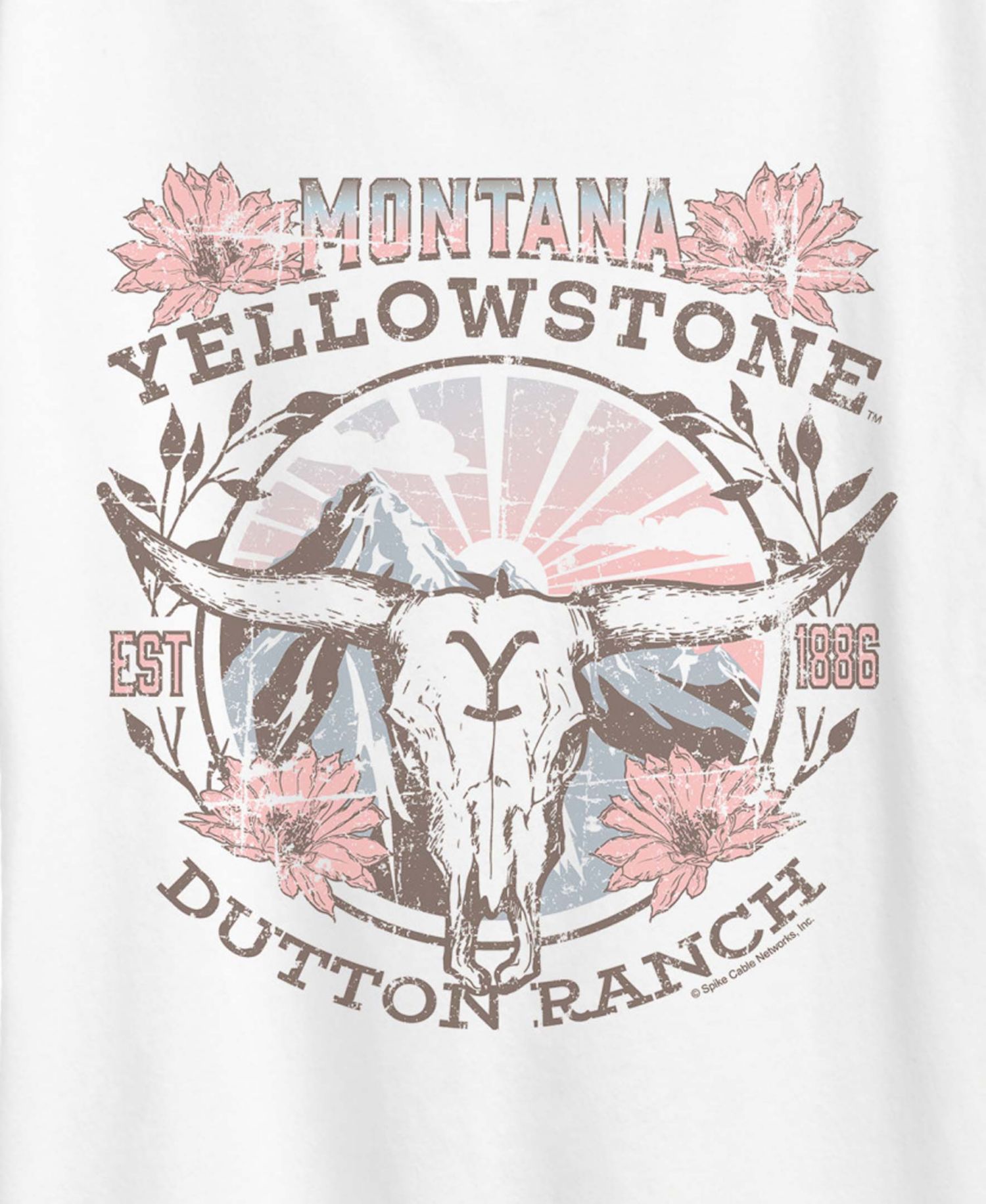 Plus Size Graphic Western Dutton Ranch Tee