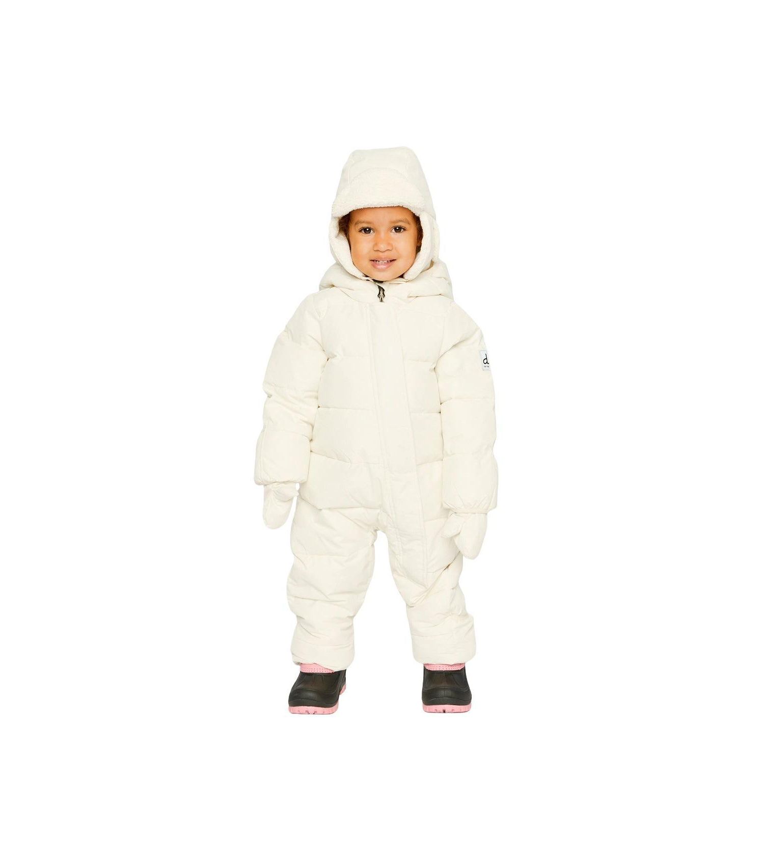 Baby Unisex (3-24 months) Cloud One Piece Snowsuit Adapted for Car Seats